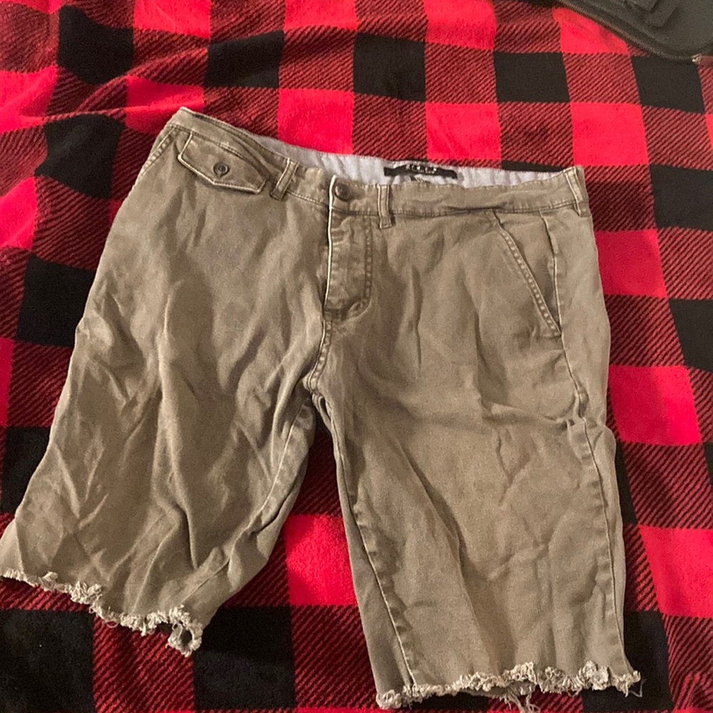 Dark green jeans